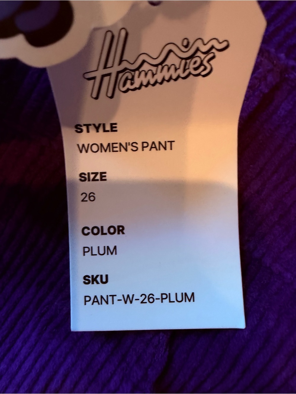 Women’s Purple Corduroy Flare Pants! 💜 - Picture 3 of 10